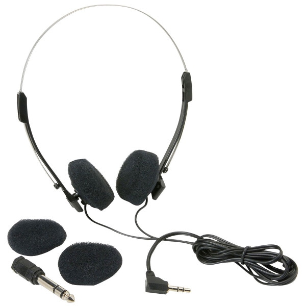 Main product image for Mini Stereo Lightweight Headphones with 4 ft. Cord 240-015